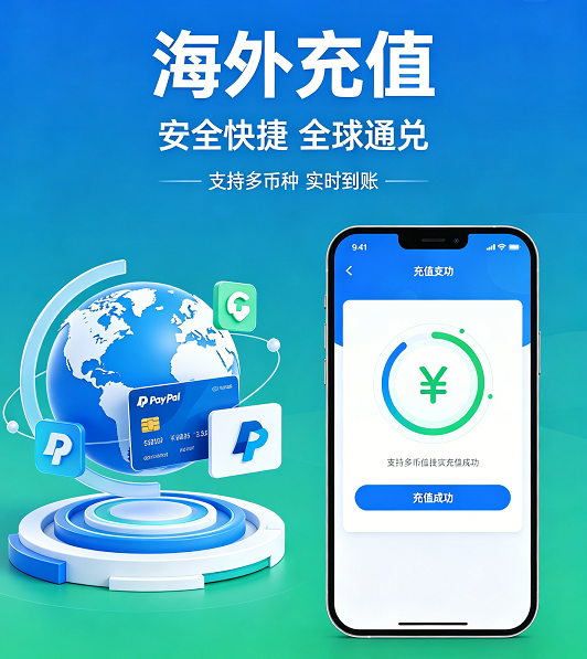 跨境一站式海外充值服务平台